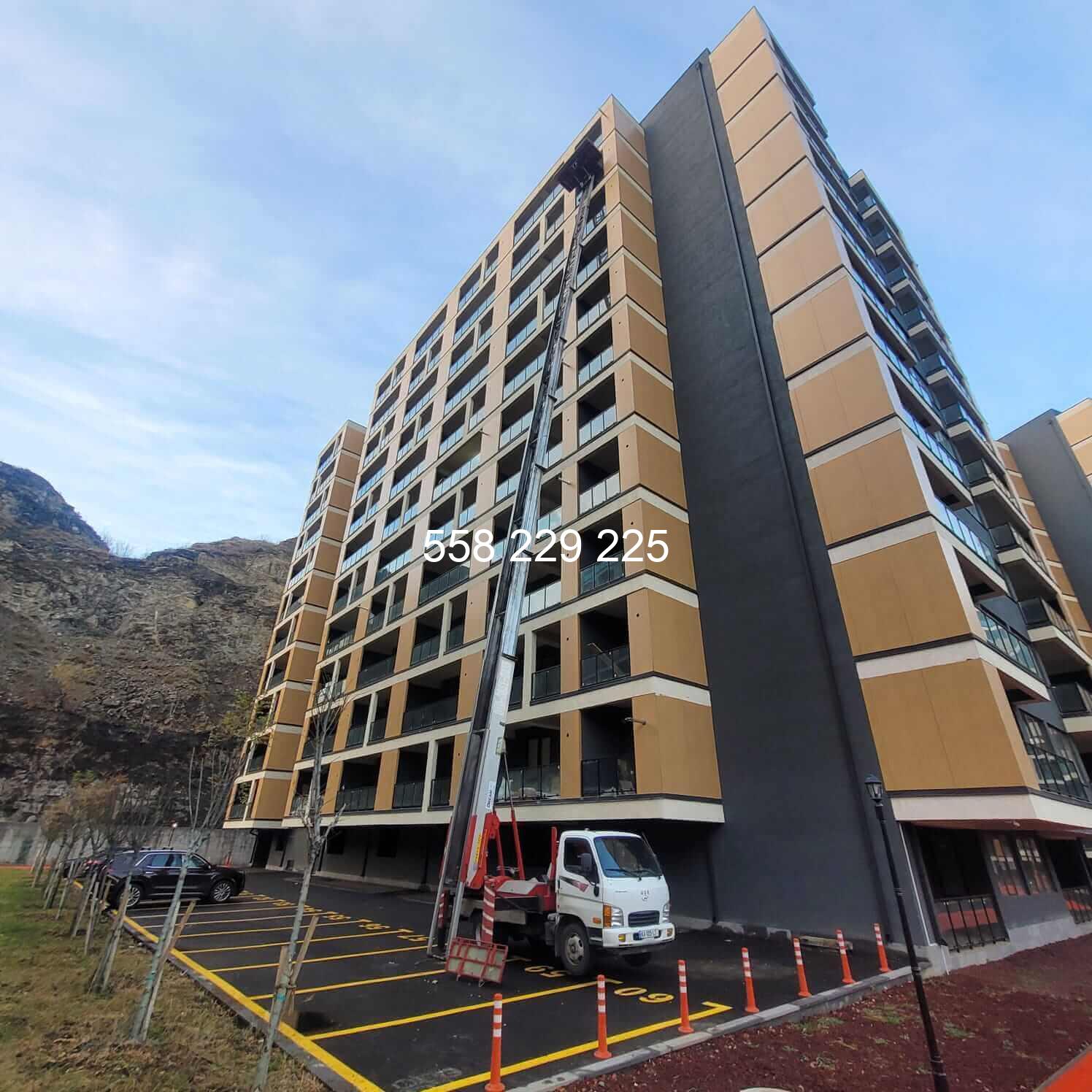 ამწე ჟირაფის ქირაობა